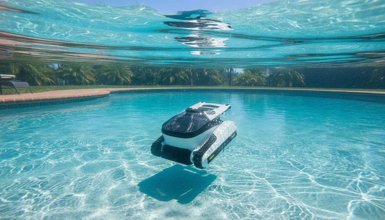 Cordless Sonar Pool Robot: Better Coverage, Less Hassle