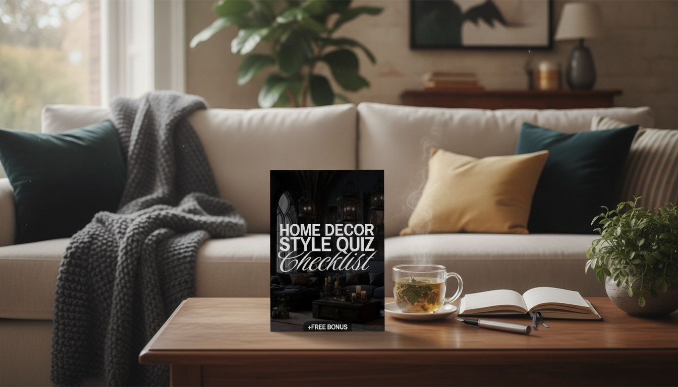 Home Decor Style Quiz Checklist: Printable Guide to Your Look