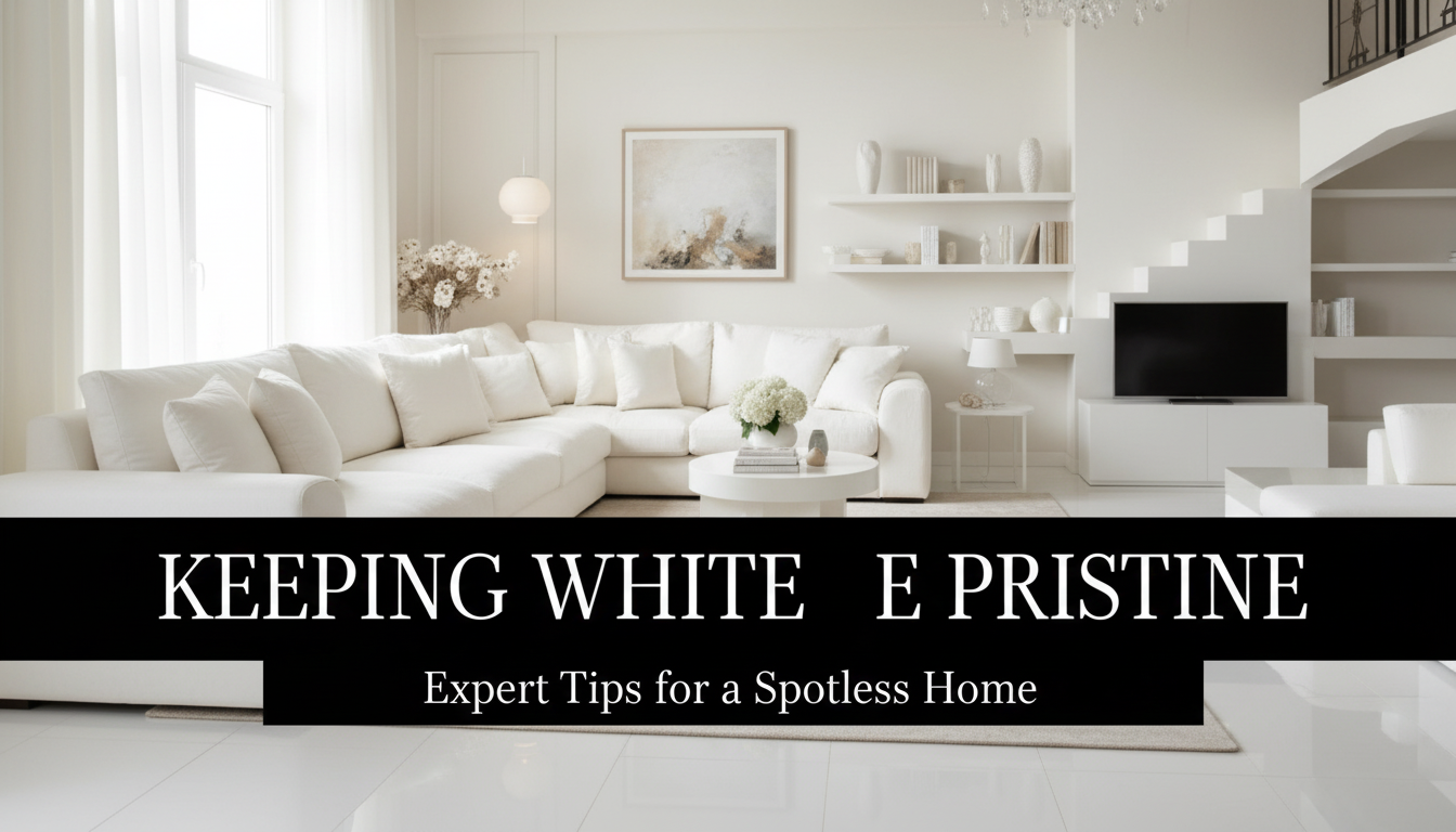 How to Clean White Furniture: Stains, Routines & Care
