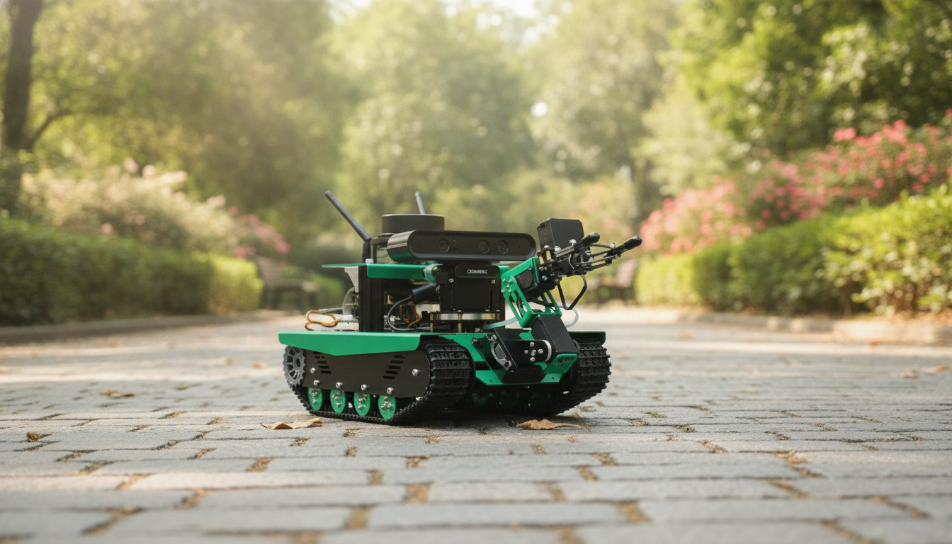 Build a Lidar + AI Vision Robot Tank in Python
