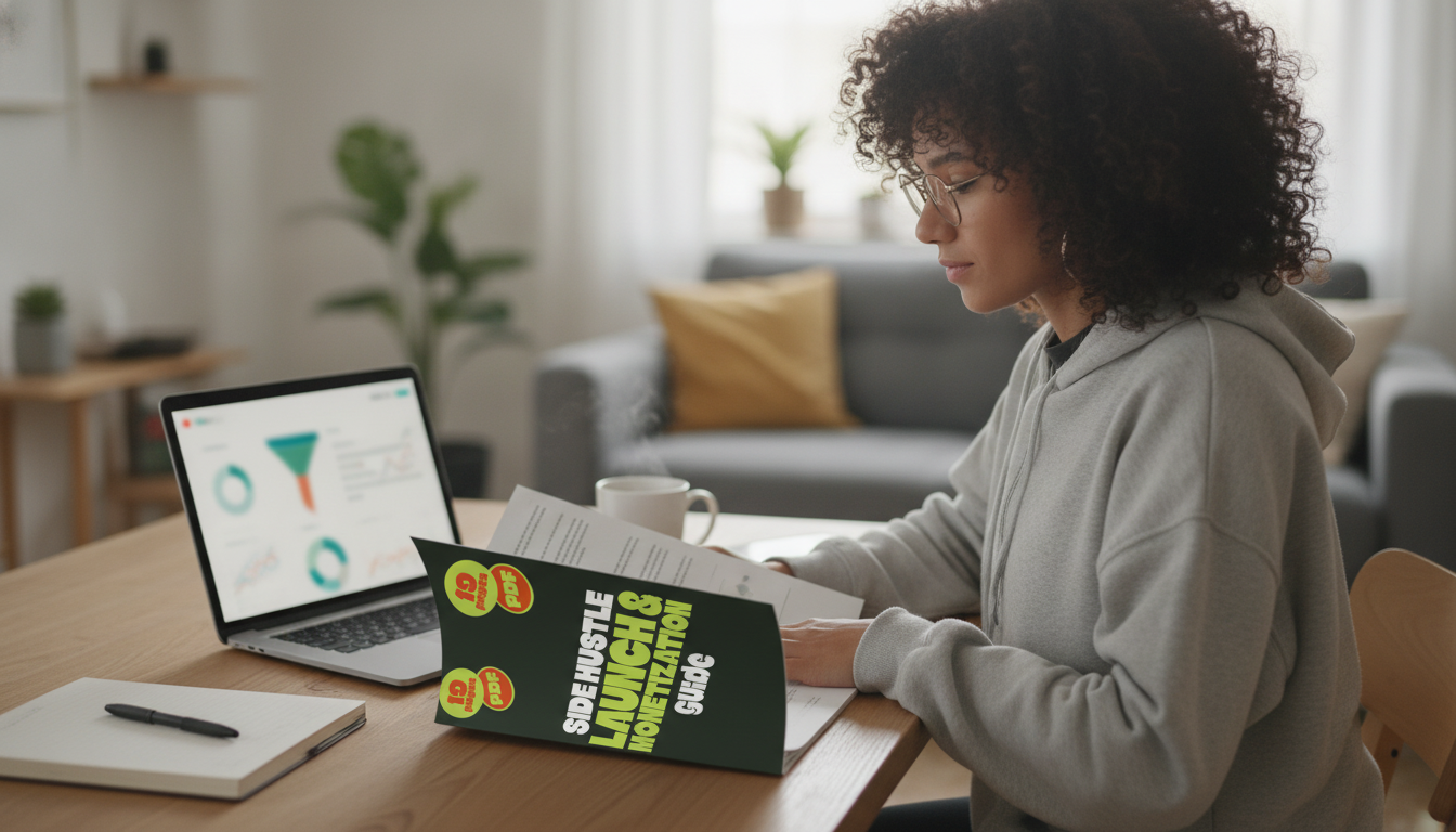 Low-Risk Side Hustle MVP: Funnel, Pricing & First Sales