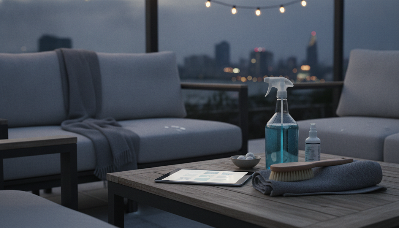 Outdoor Fabric Care: Clean, Protect & Prevent Mildew