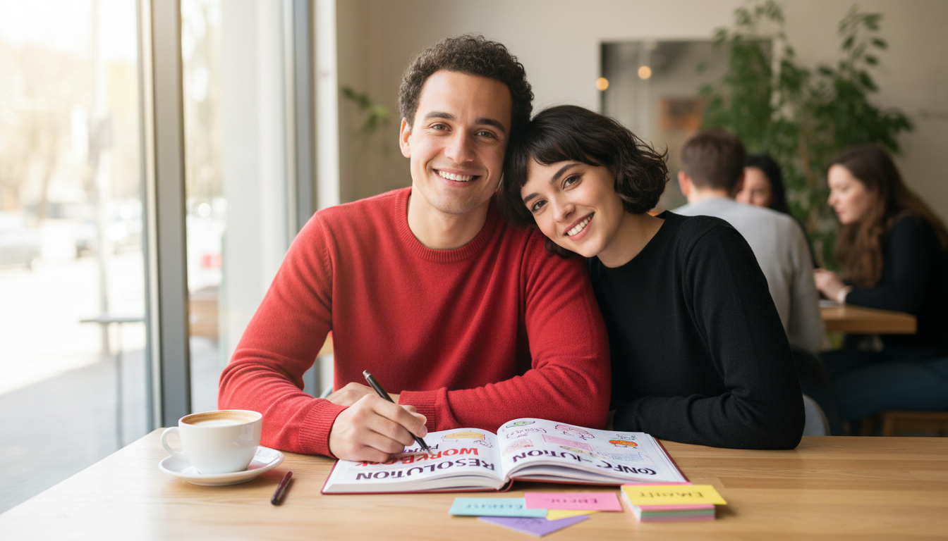 Printable Couples Conflict Workbook: Talk, Repair, Trust