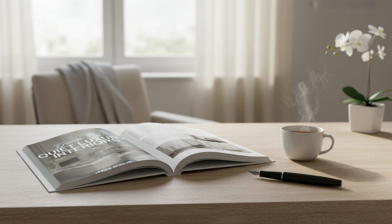 Quiet Luxury Interiors: Neutral Minimalism Made Timeless