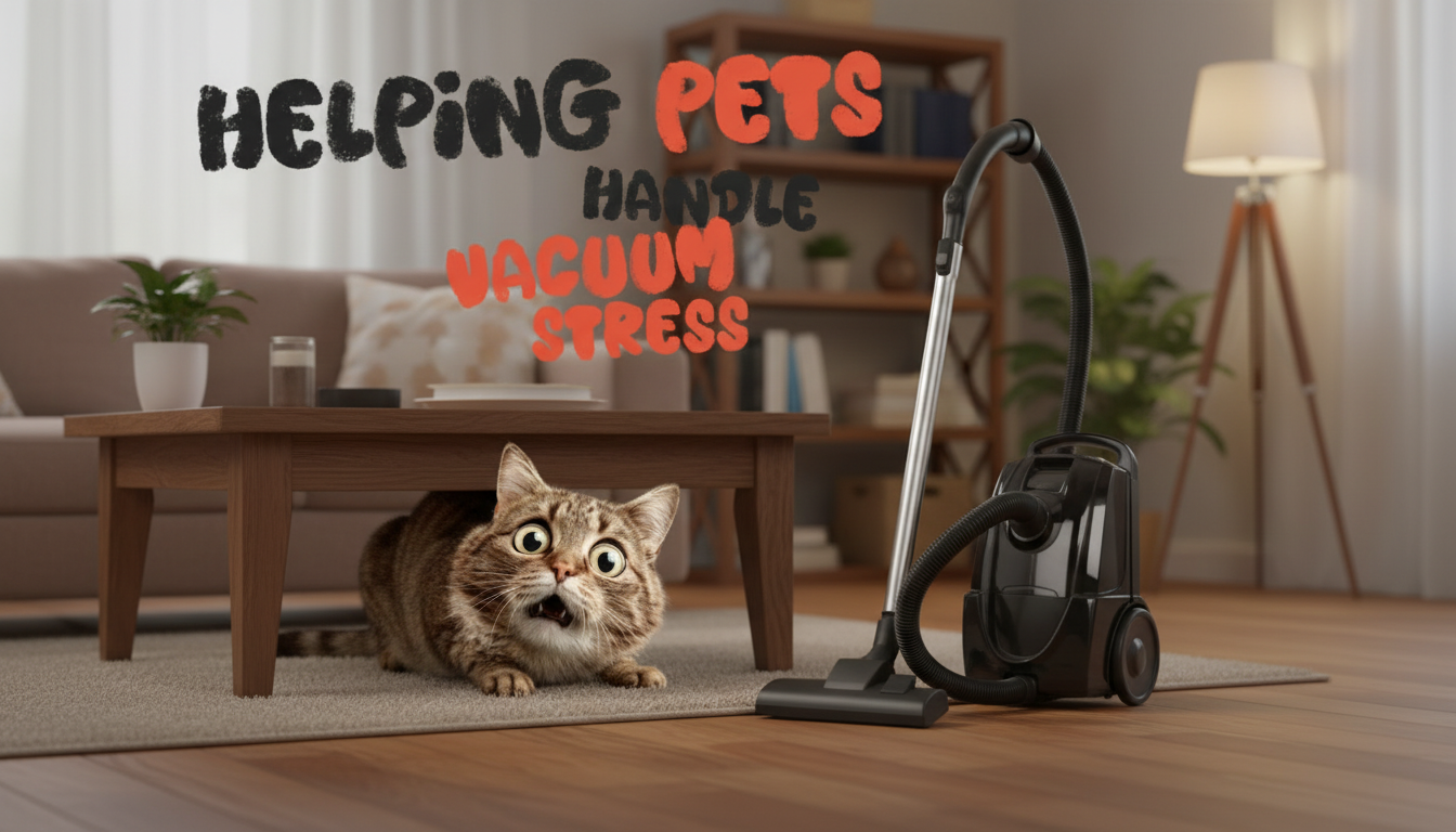 Vacuum Anxiety in Pets: Calm Dogs & Cats with Training